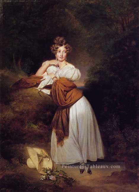 Sophie Guillemette Grande Duchesse de Baden portrait royauté Franz Xaver Winterhalter Peintures à l'huile